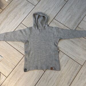 PAKA The Hoodie Sweater Alpaca Light Gray Unisex Size XS